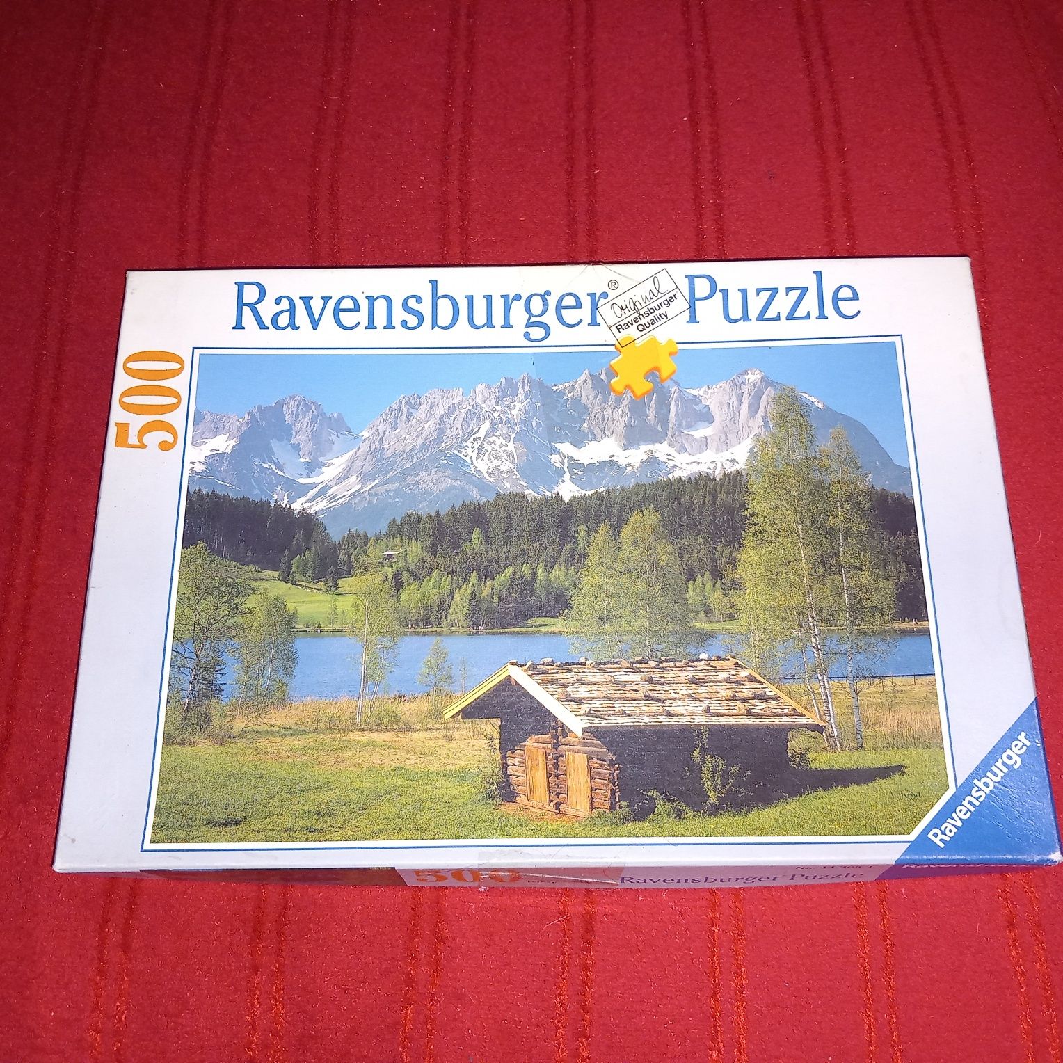 Puzzle revensburger domek góry
