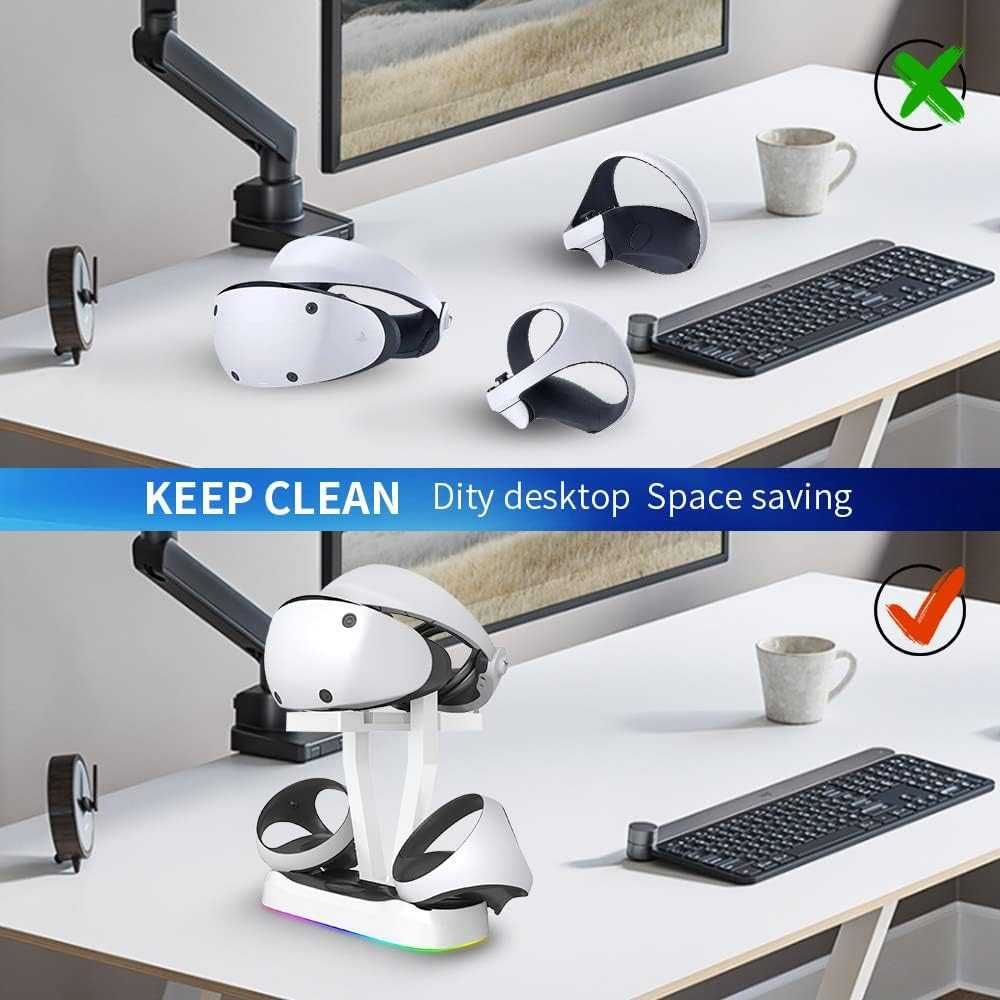 G-STORY PS VR2 ładowarka kontrolera z uchwytem VR,  stacja do PS VR2