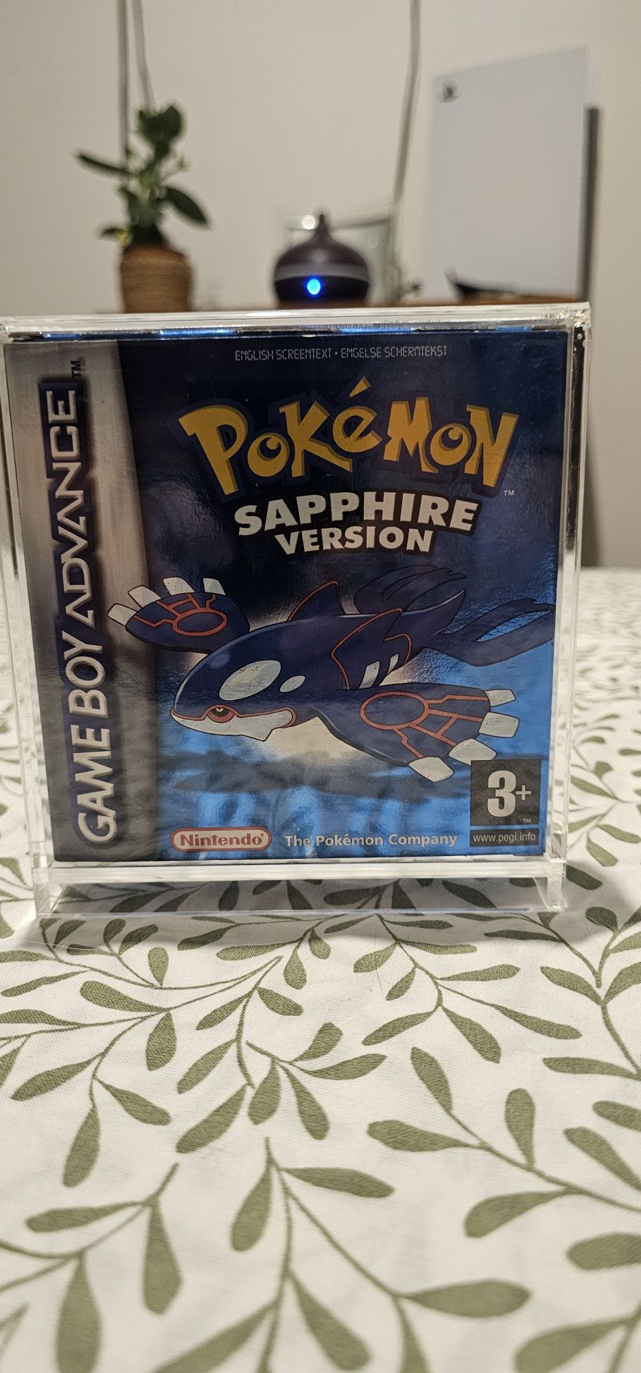 Pokemon Sapphire CIB - Estado quase perfeito