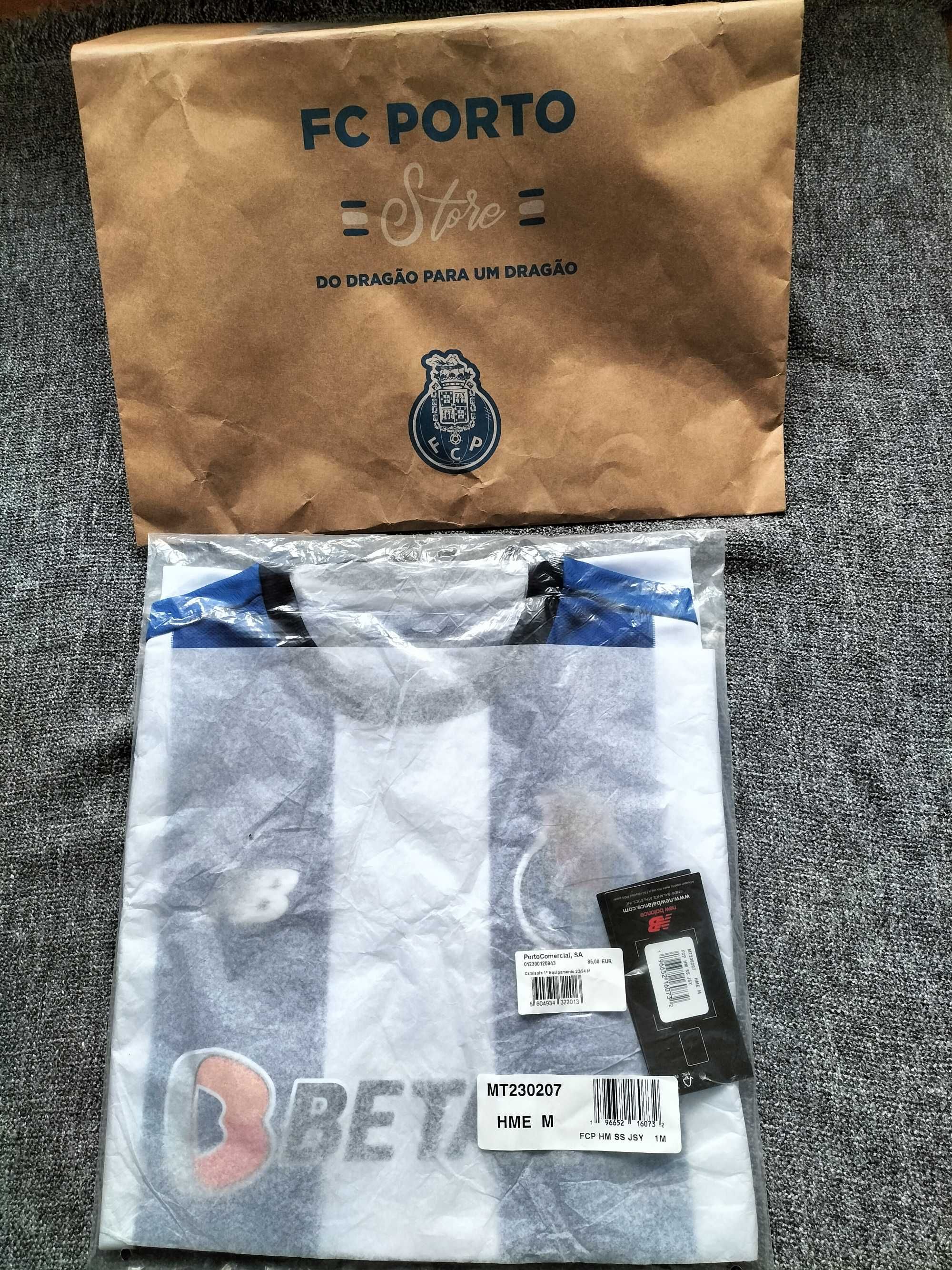 FUTEBOL CLUBE DO PORTO [FCP] - CAMISOLA 1º EQUIPAMENTO 23/24 tamanho M