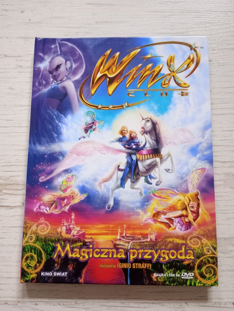 Winx Magiczna przygoda DVD + książka
