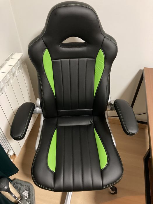 Cadeira Gaming Preto Verde