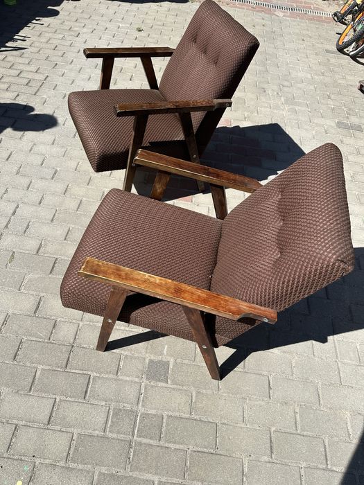 Fotel PRL stan bardso dobry oryginaly