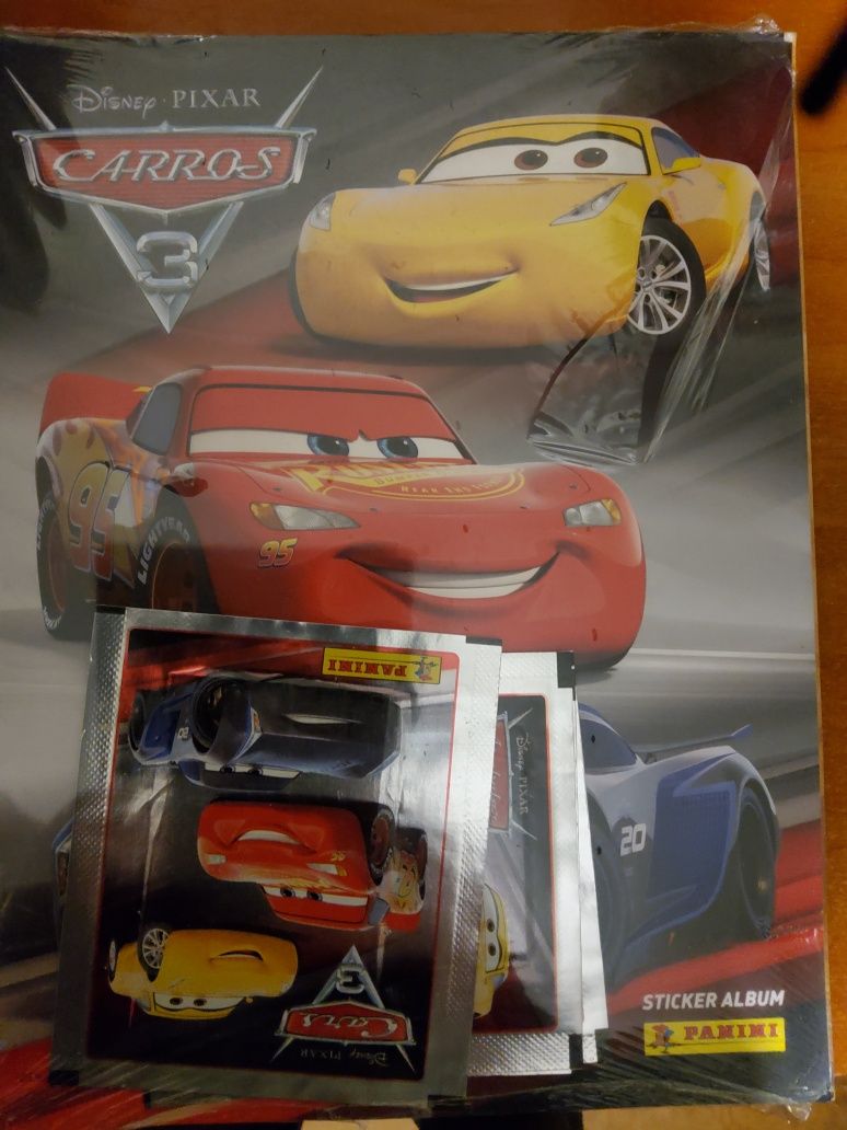 Caderneta Carros 3