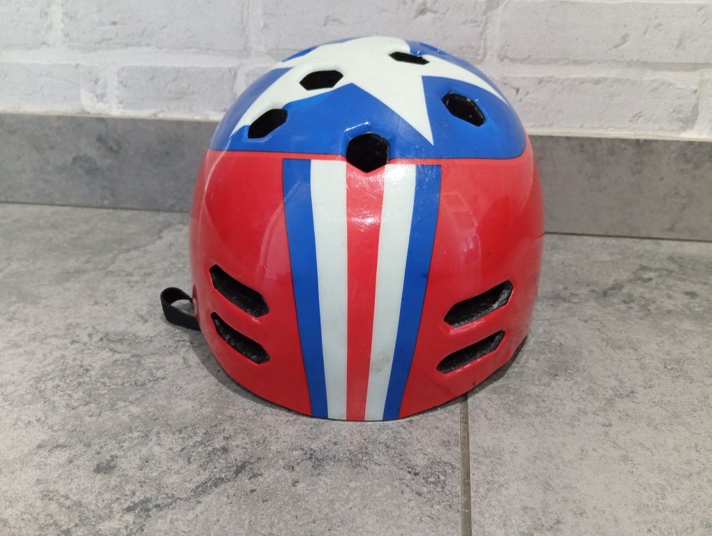 Kask na rower, rolki, hulajnoga roz.m 53-56 cm