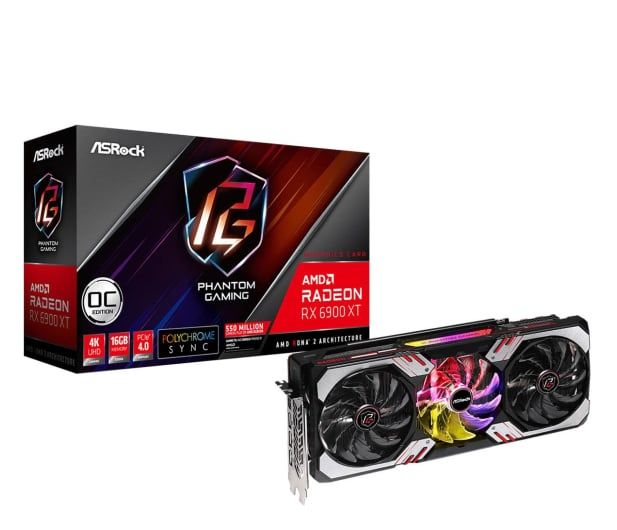 Karta graficzna ASRock RX 6900 XT 16 GB – stan bardzo dobry / używana