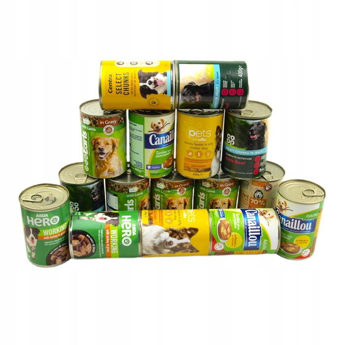 Mokra Karma Dla Psa Mix Smaków 20x400g - Wysoka Jakość i Rozkosz Smaku