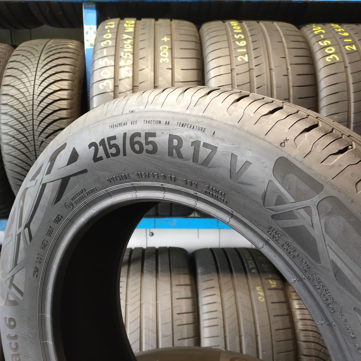 215/65r17 Continental EcoContact 6, 2020r 6.0mm