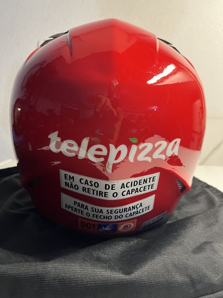 capacete telepizza