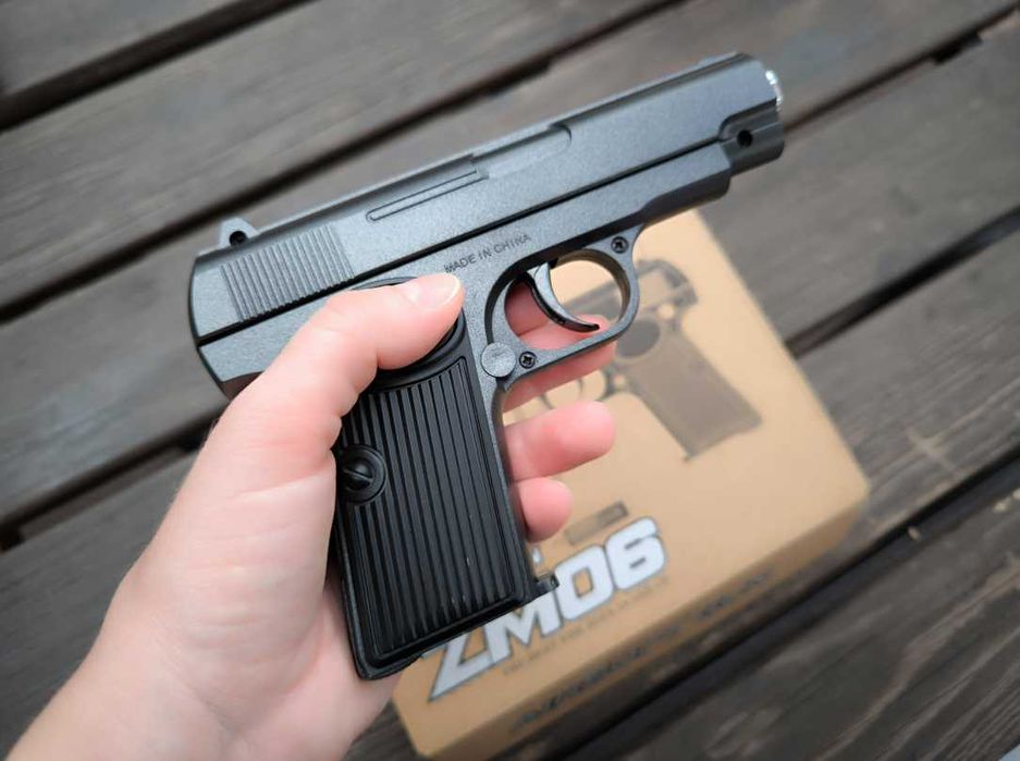 Пистолет Zm06 игрушка с пульками / пістолет дитячий іграшковий