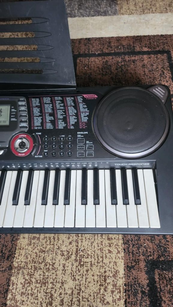 Organy keyboard casio ctk