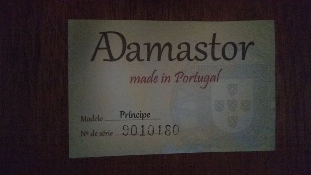 ADAMASTOR (made by APC) guitarra clássica poro aberto violão
