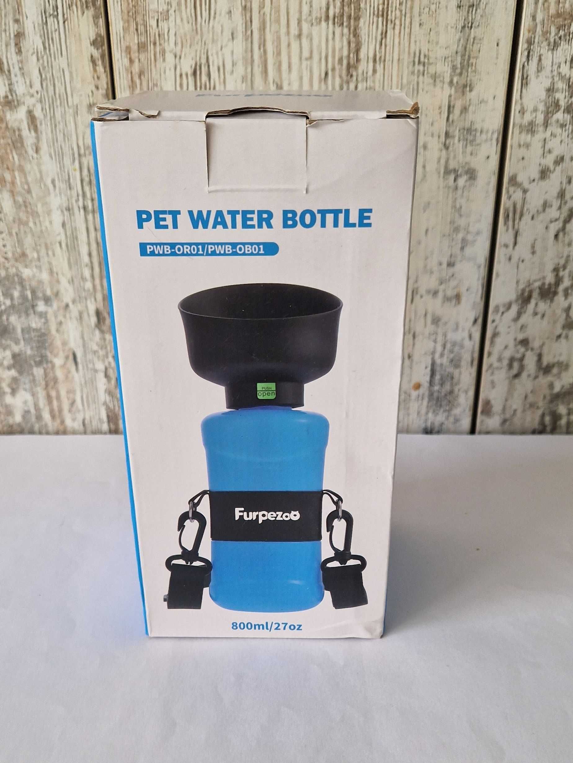Butelka na wodę dla psa Furpezoo, 800 ml, nowa