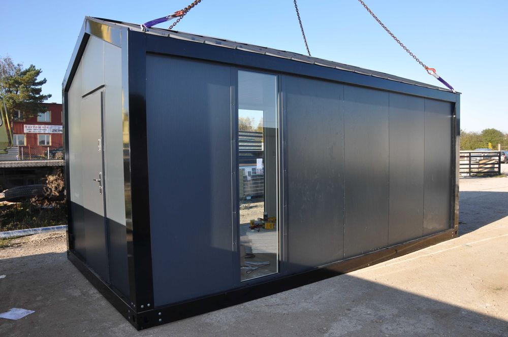 Kontener mieszkalny typu stodoła