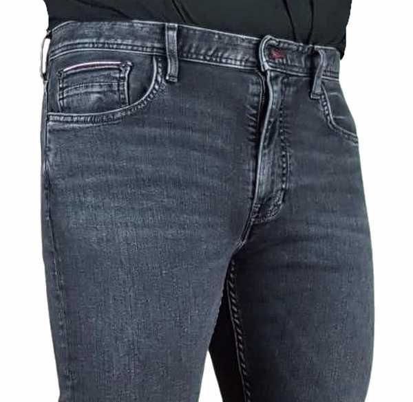 Męskie jeansy Tommy Hilfiger Houston -Slim szare nowe oryg. - W34/L30