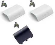 2 x Biała klapka + 1 x Czarna klapka baterii do pada Xbox Series