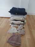 Ubranka niemowle chłopiec Zara, H&M, Name it 56/62