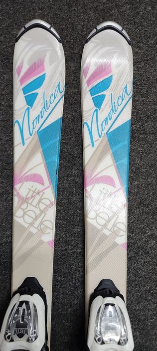 JUNIOR Narty 120 cm NORDICA LITTLE BELLE dla dziewczynki(1)