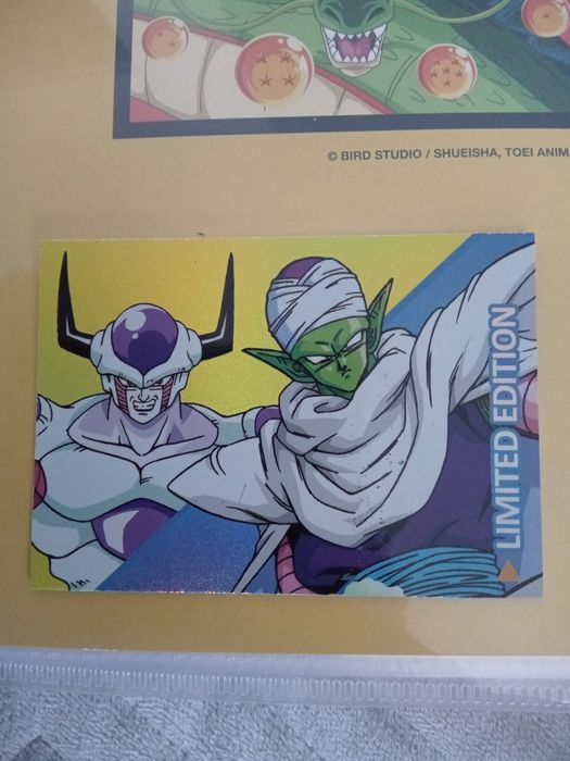 Karta dragon ball panini limited