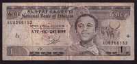 Etiopia, banknot 1 birr 1997 - st. 4