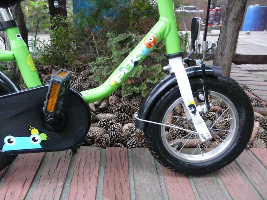 Rower dziecięcy PUKY Sefety Set 12"/23 Germany, markowy b.ładny