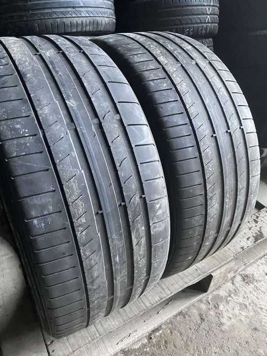 235.35.19 Continental 2шт лето БУ склад шины резина из Европы 35 R19
