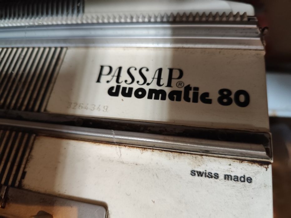 Máquina tricotar Passap Duomatic 80