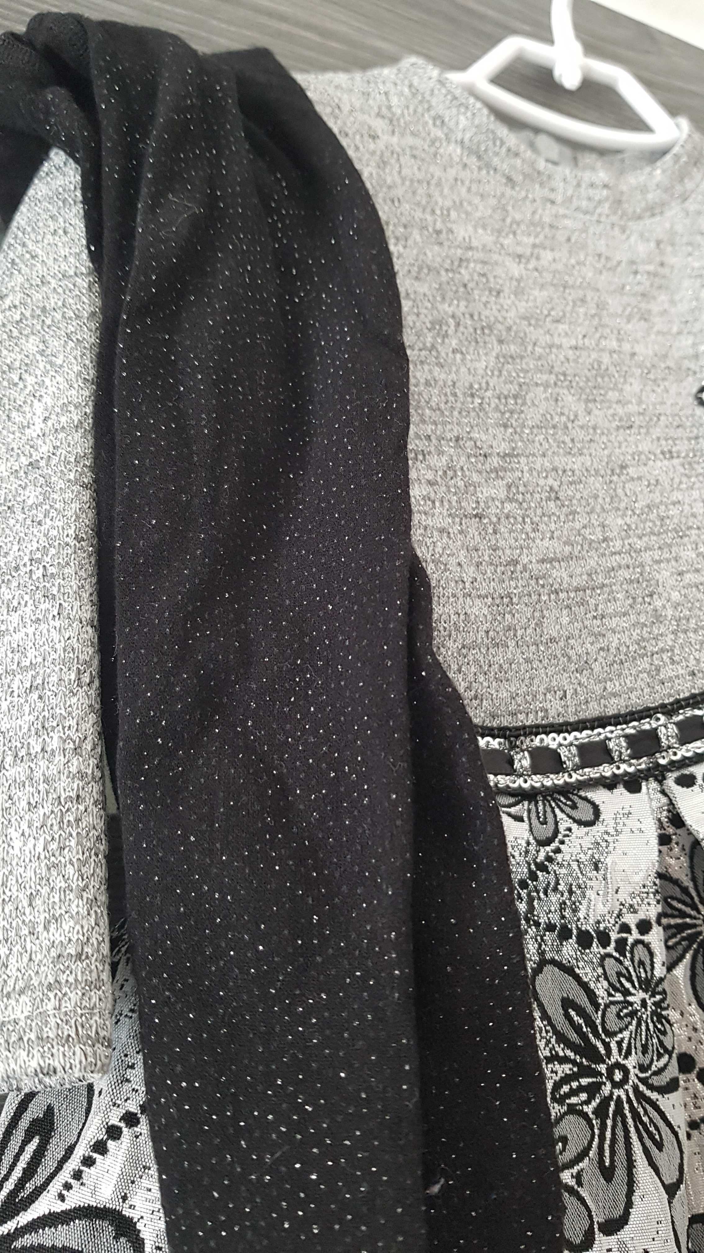 Elegancka sukieneczka, sukienka rozmiar 86, w zestawie z rajstopami.