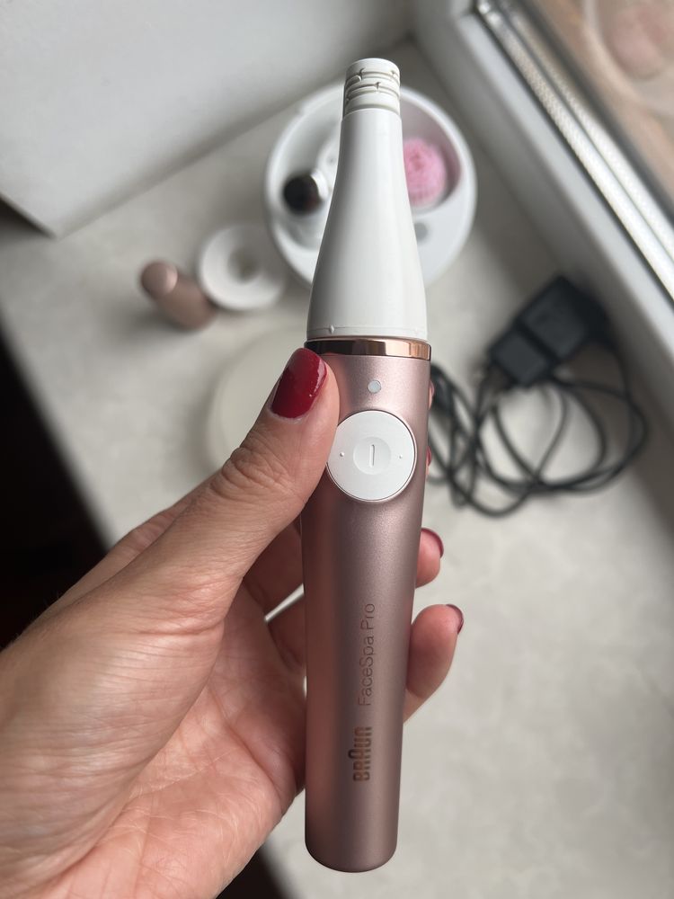 епілятор і масажер для обличчя Braun Face Spa Pro