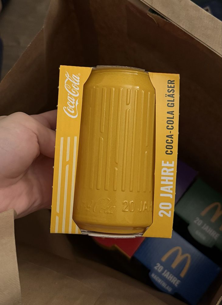 20 Jahre Yellow Mcdonald’s X Coca cola Germany