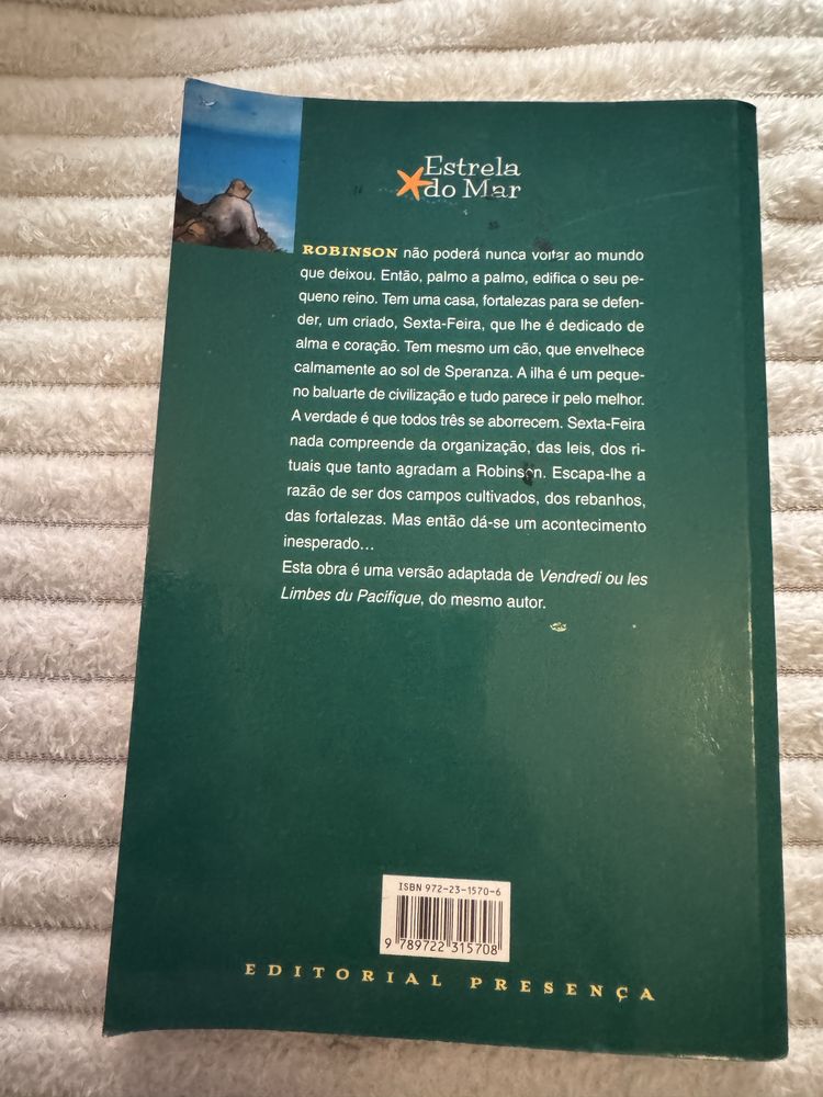 Livro sexta-feira ou a vida selvagem