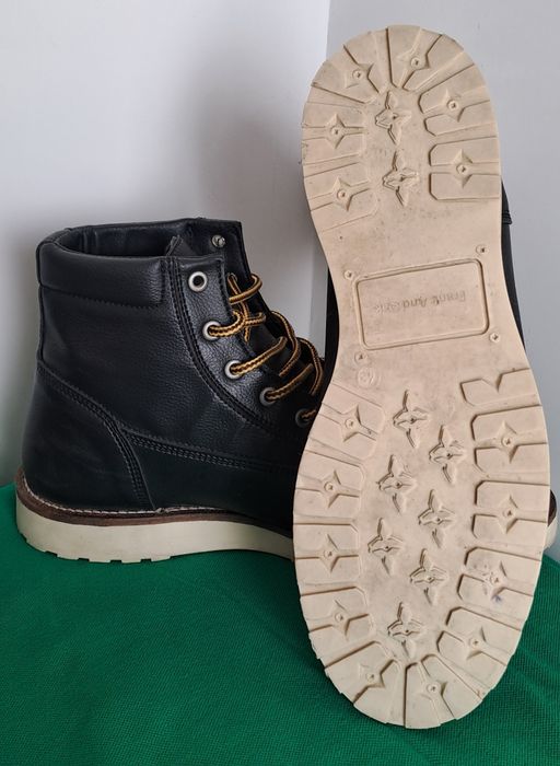 Botas em couro Tam 43, Frank and Oak