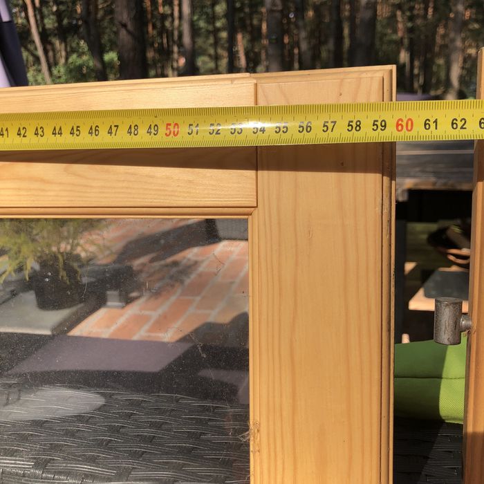 Drzwiczki  meblowe Ikea .Sosna + szklo