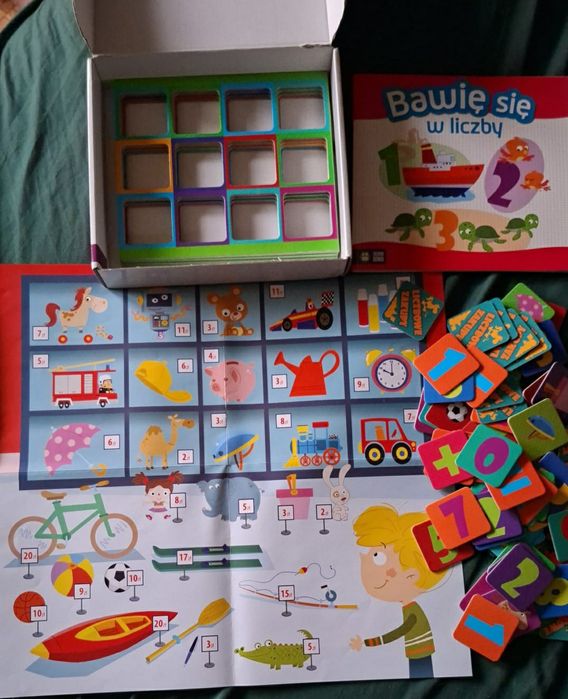 Gra matematyczna Bawię się w liczby