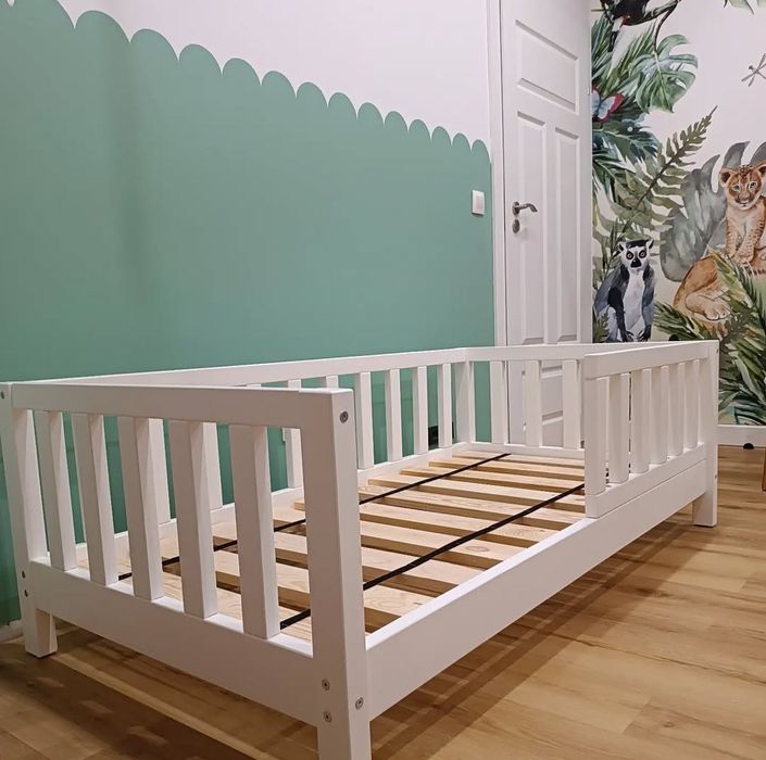 Łóżko dla dziecka łóżeczko drewniane, łóżko domek, lozko hand made