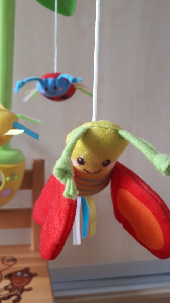 Karuzela niemowlęca na łóżeczko Smily Play