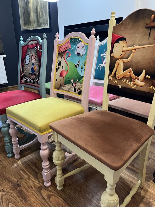 Krzesla zestaw 6szt krzeslo