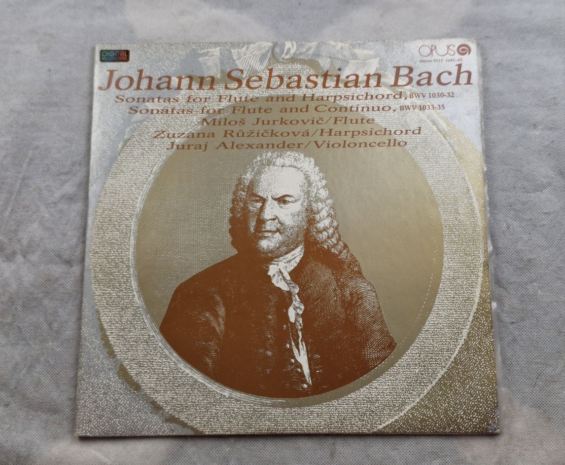 2LP Bach - Sonatas For Flute And Harpsichord