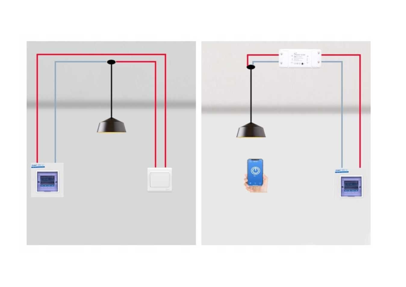 Włącznik WiFi TUYA Smart 10A Przekaźnik Programator czasowy