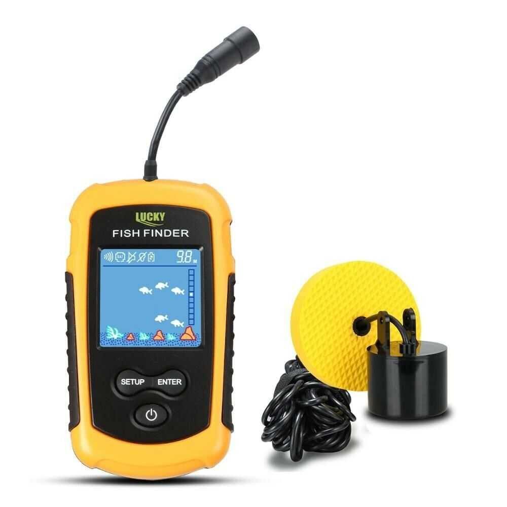 Sonar radar  para pesca, detector de cardumes - peixes