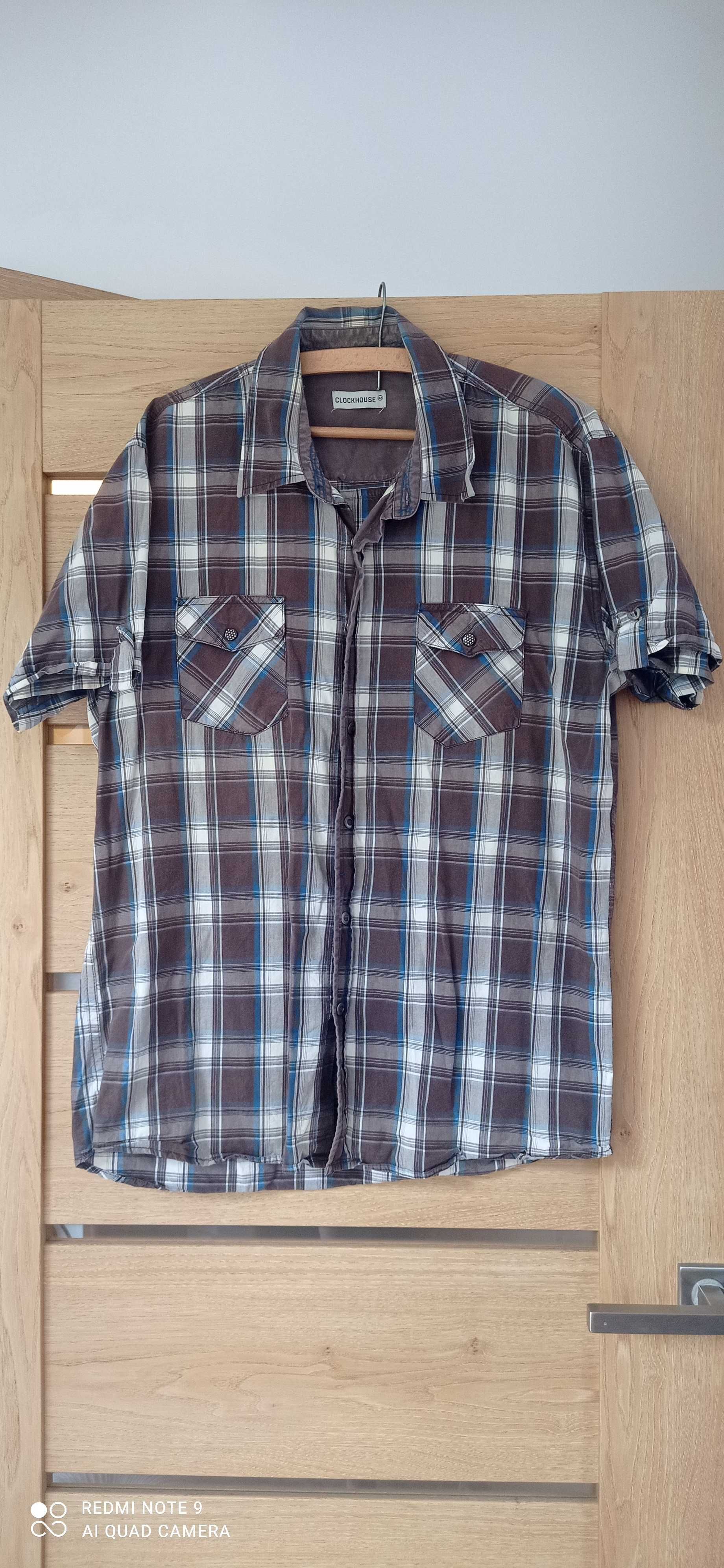 C&A elegancka koszula w kratę XL