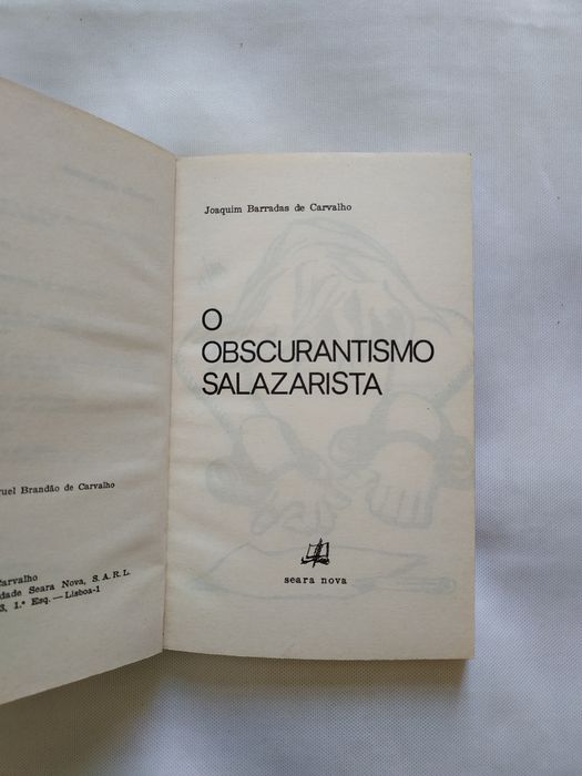 Livro o Obscurantismo Salazarista