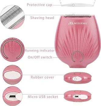 Сток Жіноча електрична бритва Lady Shaver Mini