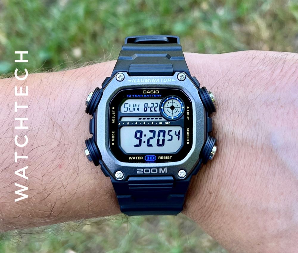 Годинник Casio DW-291HX-1A новий оригінал мінеральне скло 20 ATM