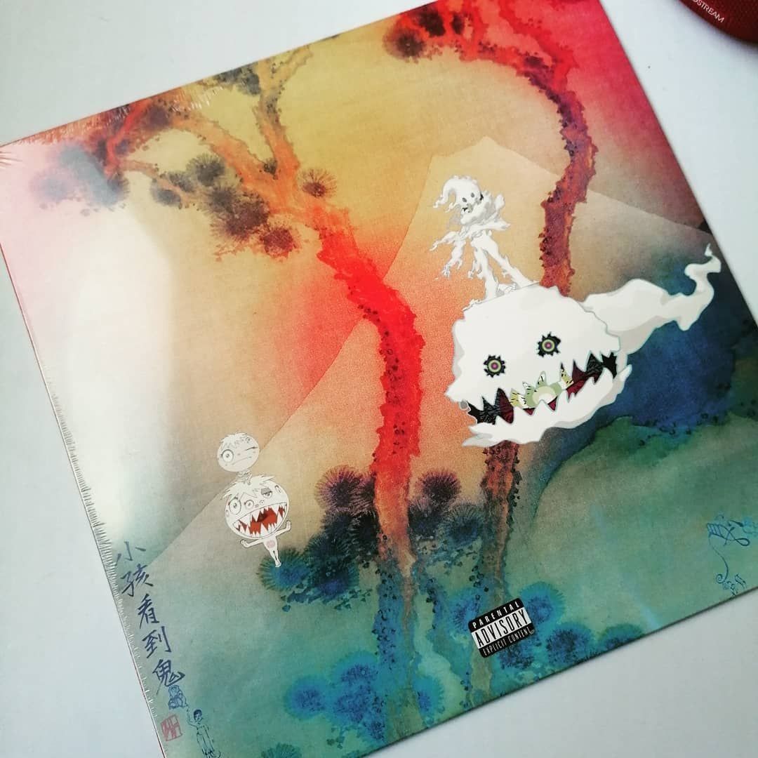 Виниловая пластинка Kid Cudi feat Kanye West "Kid See Ghosts"