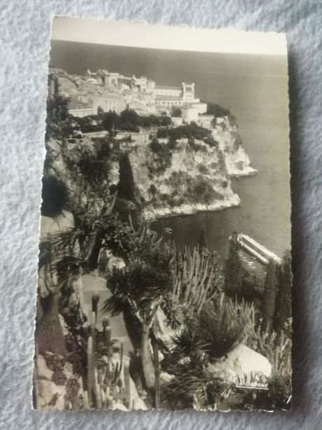Postal fotografia muito antigo do Mónaco