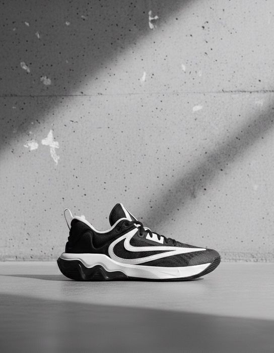 Nike Giannis Immortality 3 чорно-білого кольору.