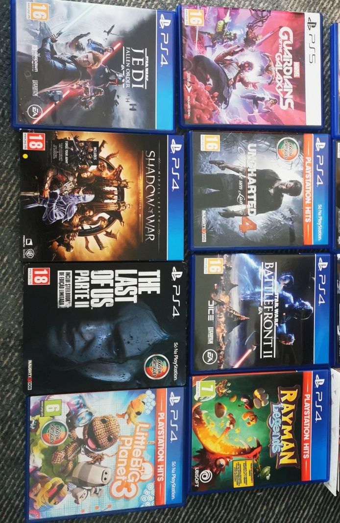 Jogos usados mas estimados PS4 e 5