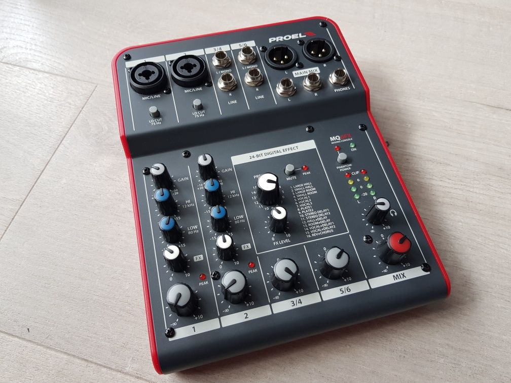 Mixer analogowy PROEL MQ6fx
