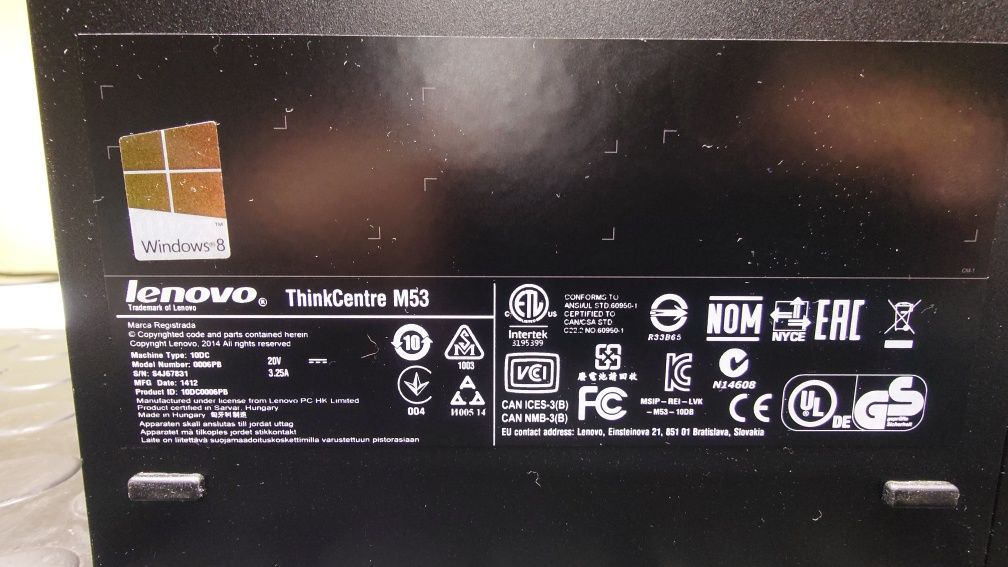 Lenovo Thinkcentre M53
